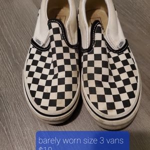 Youth girls vans